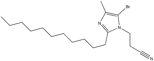  5-Bromo-1-(2-cyanoethyl)-4-methyl-2-undecyl-1H-imidazole