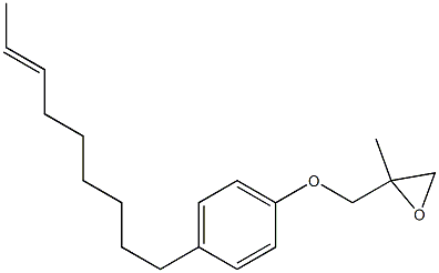 4-(7-Nonenyl)phenyl 2-methylglycidyl ether