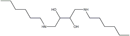 1,4-Bis(hexylamino)butane-2,3-diol