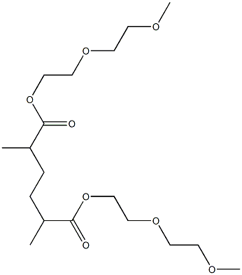 2,5-Dimethyladipic acid bis[2-(2-methoxyethoxy)ethyl] ester