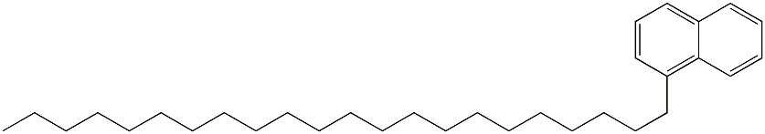 1-ドコシルナフタレン 化学構造式
