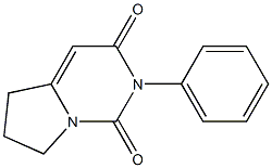 2-Phenyl-6,7-dihydropyrrolo[1,2-c]pyrimidine-1,3(2H,5H)-dione Struktur