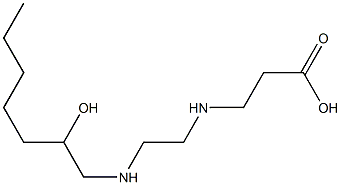 3-[N-[2-[N-(2-Hydroxyheptyl)amino]ethyl]amino]propionic acid|