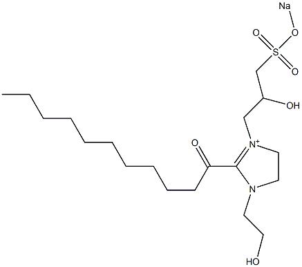 1-(2-Hydroxyethyl)-3-[2-hydroxy-3-(sodiooxysulfonyl)propyl]-2-undecanoyl-2-imidazoline-3-ium