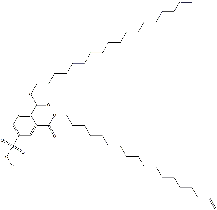 4-(Potassiosulfo)phthalic acid di(17-octadecenyl) ester