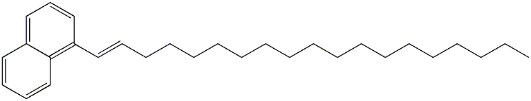 1-(1-Nonadecenyl)naphthalene Structure