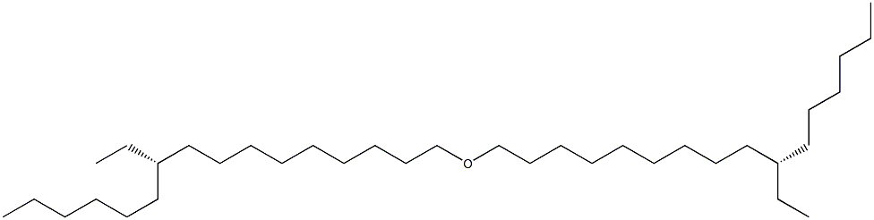 (+)-[(S)-1-Ethylheptyl]nonyl ether Struktur