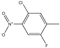 5-Chloro-2-fluoro-1-methyl-4-nitrobenzene,,结构式