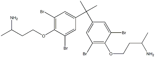 2,2-Bis[3,5-dibromo-4-(3-aminobutoxy)phenyl]propane