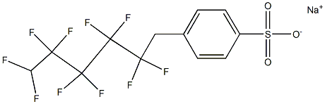 4-(2,2,3,3,4,4,5,5,6,6-Decafluorohexyl)benzenesulfonic acid sodium salt