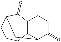 Tricyclo[5.4.1.03,8]dodecane-2,6-dione Structure