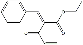 2-Benzylidene-3-oxo-4-pentenoic acid ethyl ester Structure