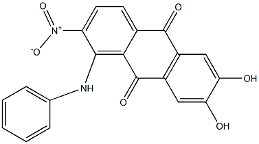 1-Anilino-6,7-dihydroxy-2-nitroanthraquinone