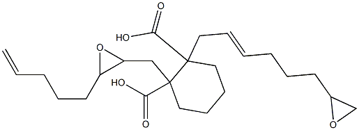 Cyclohexane-1,2-dicarboxylic acid 1-(2,3-epoxy-7-octen-1-yl)2-(7,8-epoxy-2-octen-1-yl) ester|