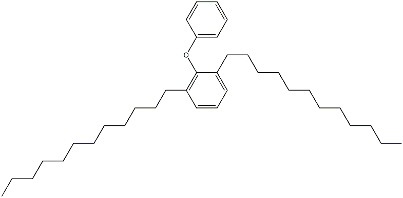 2,6-Didodecyl[oxybisbenzene],,结构式