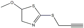 5-Methoxy-2-[2-propynylthio]-2-thiazoline Struktur