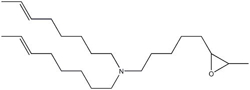 N,N,N-Tri(6-octenyl)amine oxide Struktur