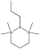 1-Propyl-2,2,6,6-tetramethyl-2,6-disilapiperidine