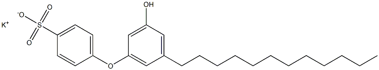 3'-Hydroxy-5'-dodecyl[oxybisbenzene]-4-sulfonic acid potassium salt