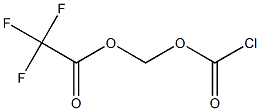 Chlorocarbonic acid trifluoroacetyloxymethyl ester