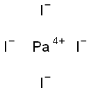 Protactinium(IV) tetraiodide Structure