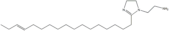 1-(2-アミノエチル)-2-(14-ヘプタデセニル)-2-イミダゾリン 化学構造式