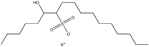 6-Hydroxyheptadecane-7-sulfonic acid potassium salt|