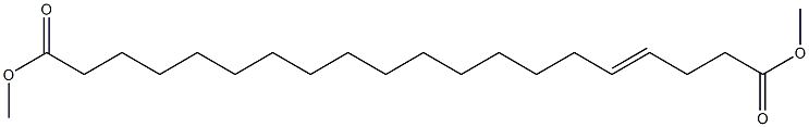 16-イコセン二酸ジメチル 化学構造式