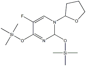  5-Fluoro-1-[(tetrahydrofuran)-2-yl]-2,4-bis(trimethylsiloxy)-1,2-dihydropyrimidine