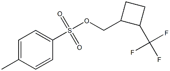 4-Methylbenzenesulfonic acid [[2-(trifluoromethyl)cyclobutyl]methyl] ester,,结构式