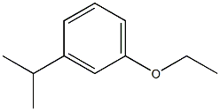 1-Ethoxy-3-isopropylbenzene,,结构式