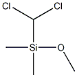 (Dichloromethyl)dimethylmethoxysilane Structure