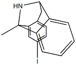 3-Iodo-5-methyl-10,11-dihydro-5H-dibenzo[a,d]cyclohepten-5,10-imine Struktur