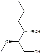 (2R,3S)-2-Methoxyhexane-1,3-diol,,结构式