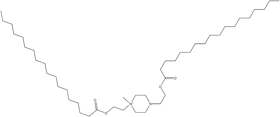 1-Methyl-1,4-bis[2-[(1-oxooctadecyl)oxy]ethyl]piperazinium