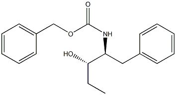 (2S,3S)-2-(Benzyloxycarbonylamino)-1-phenyl-3-pentanol Structure