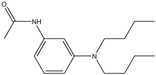 N-[3-(Dibutylamino)phenyl]acetamide Structure