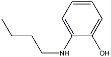 2-(Butylamino)phenol,,结构式