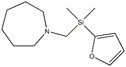 Hexahydro-1-[[(2-furanyl)dimethylsilyl]methyl]-1H-azepine|