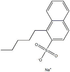 1-Pentyl-2-naphthalenesulfonic acid sodium salt|