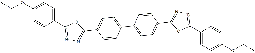 2,2'-(Biphenyl-4,4'-diyl)bis[5-[4-ethoxyphenyl]-1,3,4-oxadiazole]|