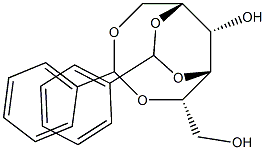 1-O,5-O:2-O,4-O-Dibenzylidene-L-glucitol Struktur