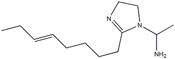 1-(1-Aminoethyl)-2-(5-octenyl)-2-imidazoline Struktur