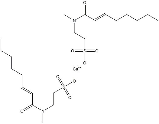 Bis[N-(2-octenoyl)-N-methyltaurine]calcium salt