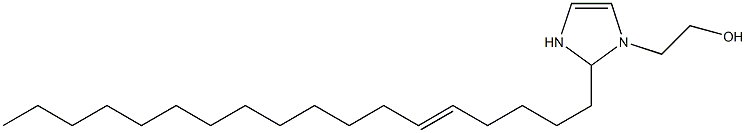 2-(5-Octadecenyl)-4-imidazoline-1-ethanol Structure