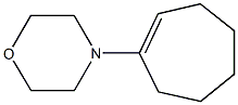 1-Morpholinocycloheptene Structure