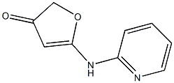 4,5-Dihydro-2-[(pyridin-2-yl)amino]furan-4-one Structure