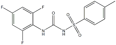 1-(2,4,6-Trifluorophenyl)-3-(4-methylphenylsulfonyl)urea