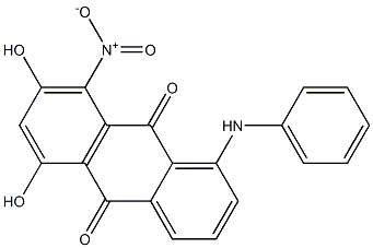 1-Anilino-5,7-dihydroxy-8-nitroanthraquinone