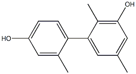 2,2',5-Trimethyl-1,1'-biphenyl-3,4'-diol Structure